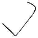 Canaleta Vidro Traseira Esquerda Chevrolet Vectra 2007 Preto