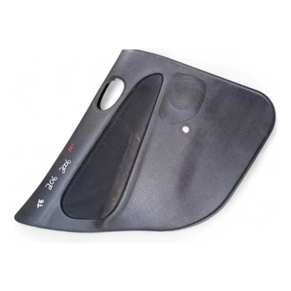 Forro De Porta Traseira Esquerda Peugeot 206 9629330777
