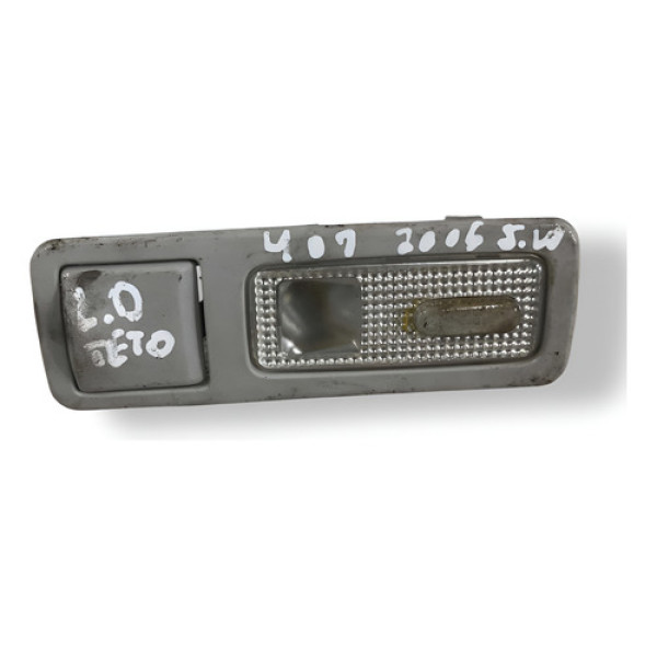 Luz De Teto Lado Direito Peugeot 407 Sw 2006 2007 2008 2009