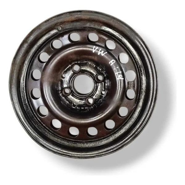 Roda Avulsa Aro 14 Vw Gol G1 Voyage Saveiro Parati Preto