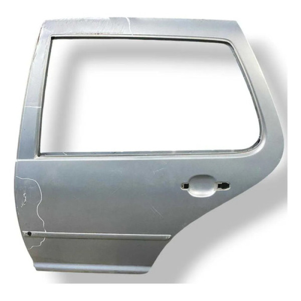 Porta Traseira Esquerda Volkswagen Golf 2000 2001 Detalhe Traseira Esquerda Cinza