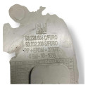 Acabamento Coluna Traseira Direito Classic 2011  93228684