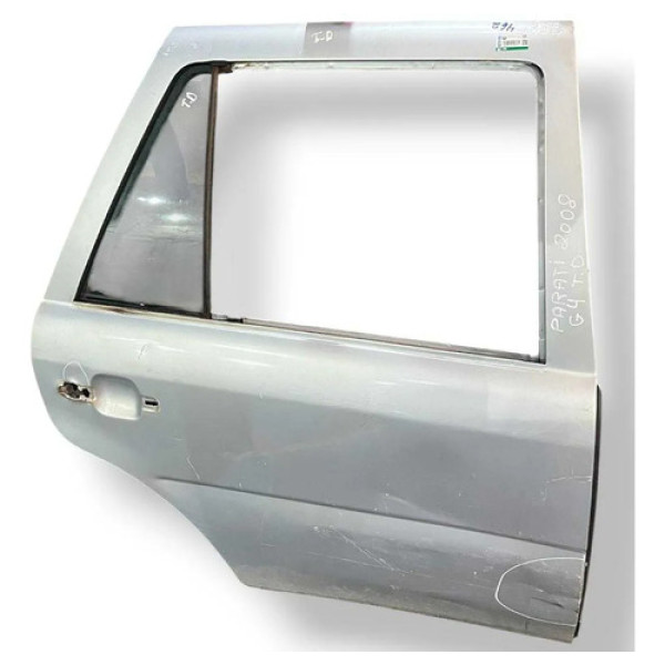 Porta Traseira Direita Vw G4 Parati 2006 2007 2008 C/detalhe Traseira Direito Prateado