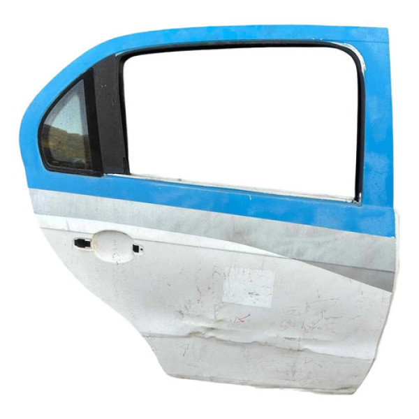 Porta Traseira Direita Vw Gol G5 2009 2010 2011 2012 Detalhe Traseira Direita Branco