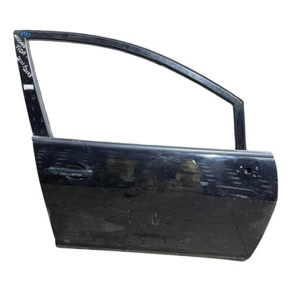 Porta Dianteira Direita Nissan Tiida 2011 2012 2013 Original Dianteira Direita Prateado