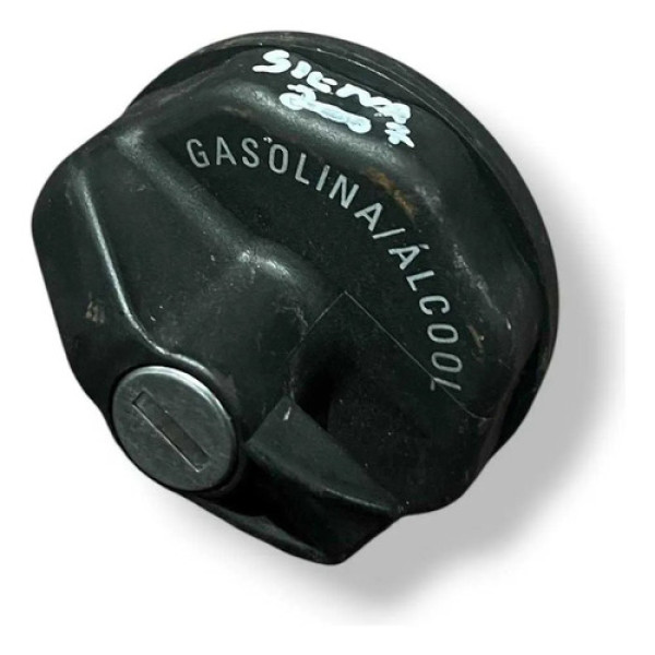 Tampa Tanque Combustivel Fiat Siena 2007 2008 2009 2010 2011 Prateado 2007