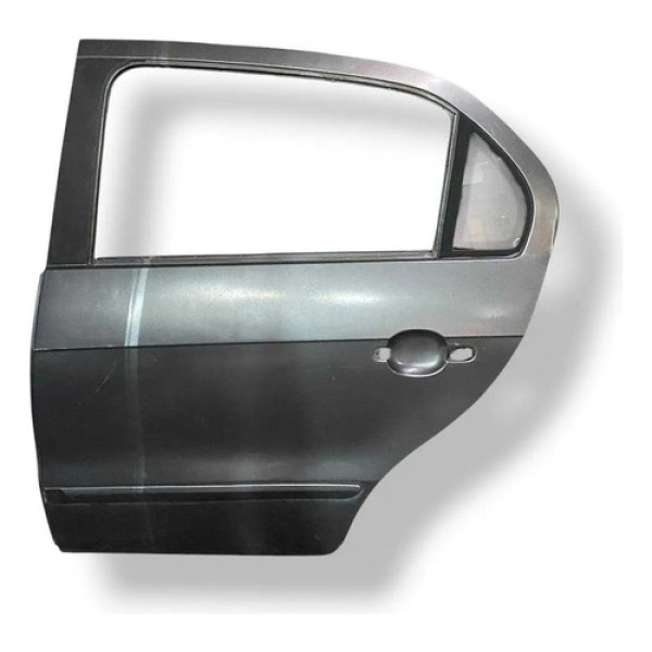 Porta Traseira Esquerda Volkswagen Gol G5 1.0 2011 2012 2013 Traseira Esquerda Cinza-escuro