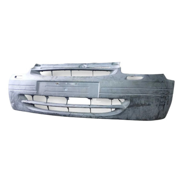 Parachoque Dianteiro Renault Clio 2003 Detalhe 7700435283 Cinza