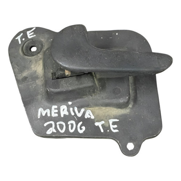 Maçaneta Interna Traseira Esquerda Gm Meriva 2006 93305491 Traseira