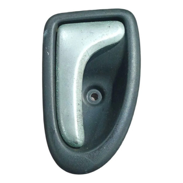 Maçaneta Externa Tras Esquerda Renault Clio 2007 7700423887 Prateado Traseira