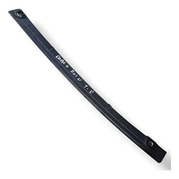 Canaleta Guia Vidro Traseiro Esquerdo Fiat Doblo 2009 2010 Preto