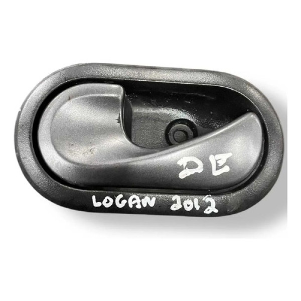 Maçaneta Interna Diant Direita Renault Logan 2012 8200606887 Preto Dianteira