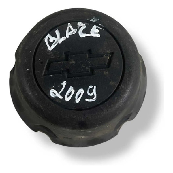 Calota Centro Miolo De Roda Chevrolet Blazer 2008 93246130 Preta