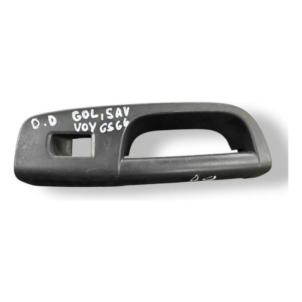  Moldura Puxador Porta Diant Direita G6 Voyage 5u4867152a Preto Dianteira