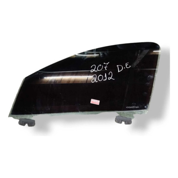 Vidro Porta Dianteira Esquerda Peugeot 207 2012 2013 2014