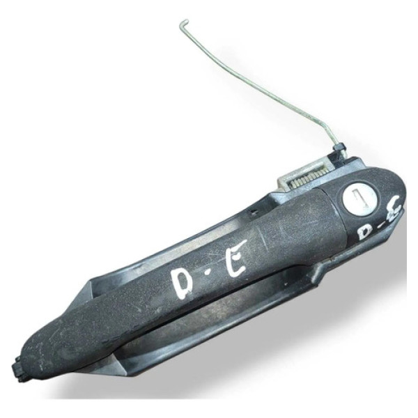Maçaneta Externa Dianteira Esquerda Fiat Idea 2012 2013 2014 Prateado Dianteira