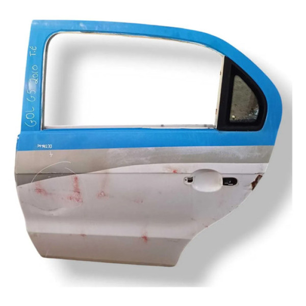 Porta Traseira Esquerda Volkswagen Gol 1.6 2011/2012 Detalhe Traseira Esquerdo Branco