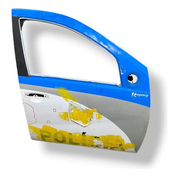 Porta Dianteira Direita Renault Duster 2013 2014 Com Detalhe Dianteira Direito Branco