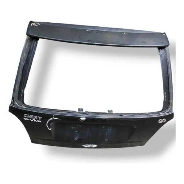 Tampa Traseira Chery Qq  2010 2011 2012 2013 2014 Detalhe Preto