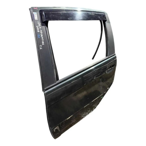 Porta Traseira Esquerda Fiat Idea 2006 2007 2008 2009 2010 Traseira Esquerdo Preto