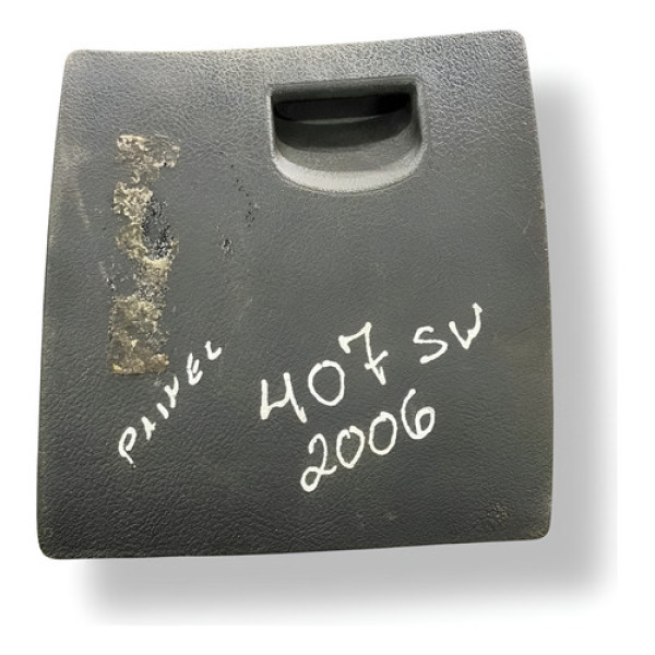 Porta Trecos Painel Peugeot 407 Sw 3.0 2006 2007 9649181577 Preto