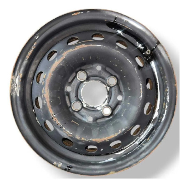 Roda Ferro Aro 13 Volkswagen Vw Gol Parati Saveiro Preto