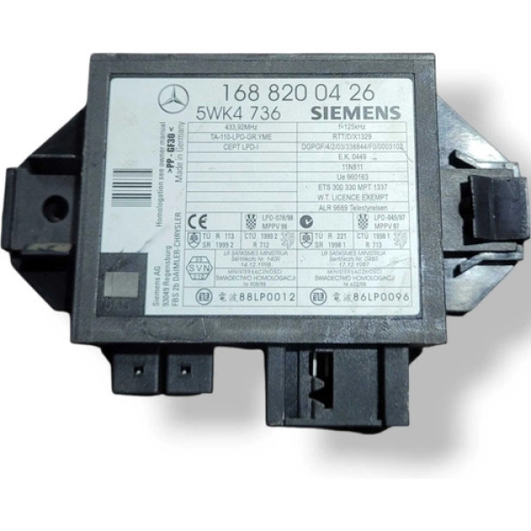 Módulo Imobilizador Mercedes-benz Classe A 2000 A1688220114