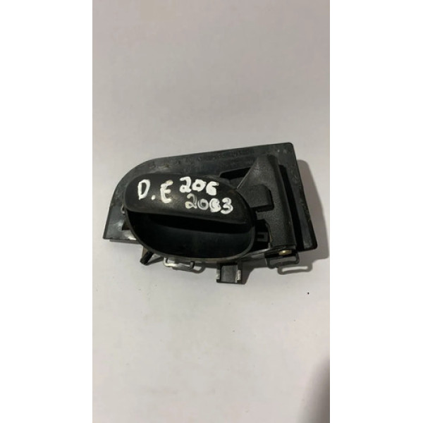 Maçaneta Interna D E Peugeot 206 Sw 2006 9623698477 Dianteira