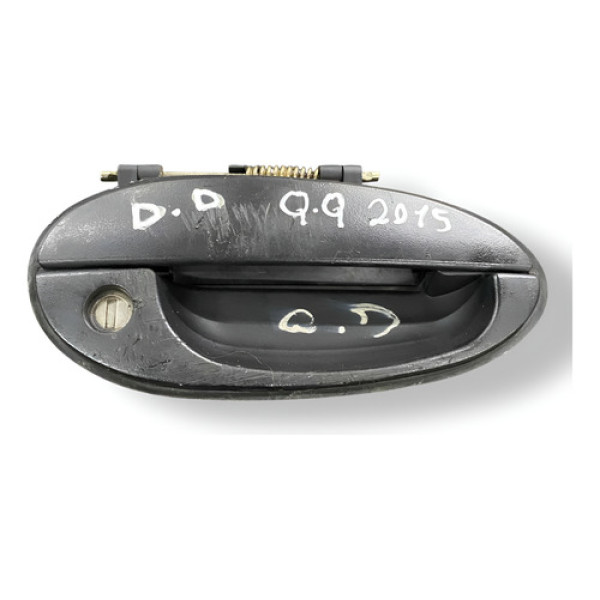 Maçaneta Externa Dianteira Direita Chery Qq 2015 6105180 Preto Dianteira