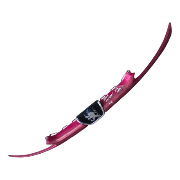 Friso Grade Tampa Traseira Peugeot 206 1.4 2002 2003 2004 Vermelho