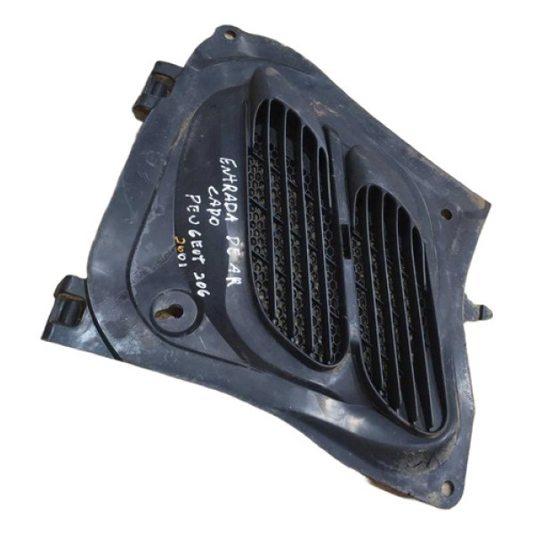 Difusor Entrada Ar Grade Capo Peugeot 206 2001 - 9643443777