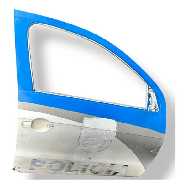 Porta Dianteira Direita 4p Volkswagen Voyage 2014 Detalhe Dianteira Direita Azul