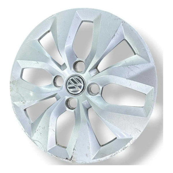 Calota Roda Aro 14 Volkswagen Voyage 2014 2015 5u0601147r Prateado