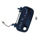 Maçaneta Externa Porta Dianteira Direita Corsa 1999 2531621c Preto Dianteira