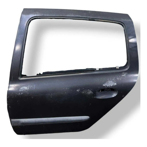 Porta Traseira Esquerda Renault Clio 2002 2003 2004 2005 Traseira Esquerda Preto