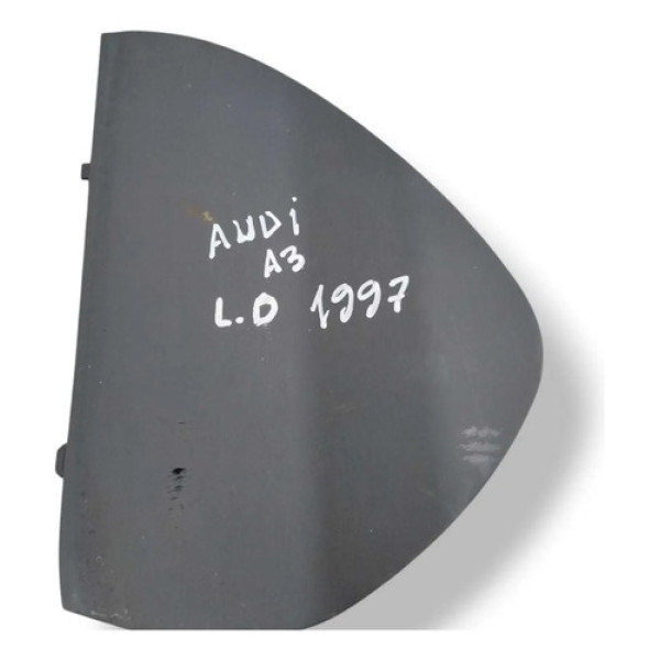 Acabamento Lateral Painel Direito Audi A3 1997 8l0857086a Preto Listras