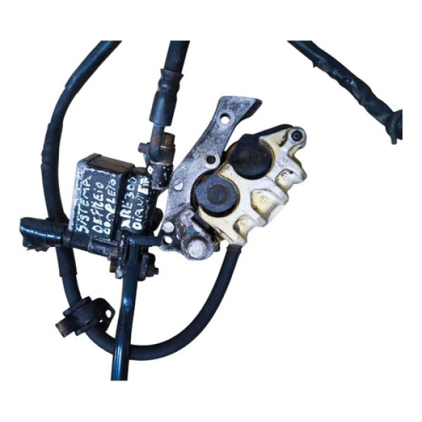 Sistema De Freio Roda Dianteiro Honda Xre 300 Cinza