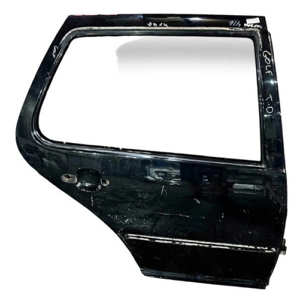 Porta Traseira Direita Volkswagen Golf 1999 2000 2001 A 2006 Traseira Direito Preto