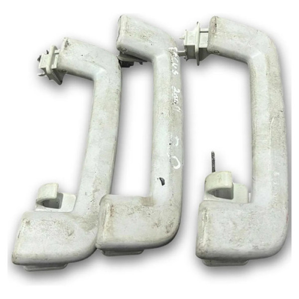 Kit Alça Teto Ford Focus 2008 2009 2010 2011 2012 2013 Branco