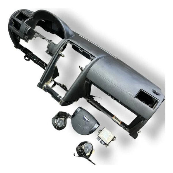 Kit Air Bag Ford Mondeo 2002 2003 2004 2005 Com Detalhes Preto