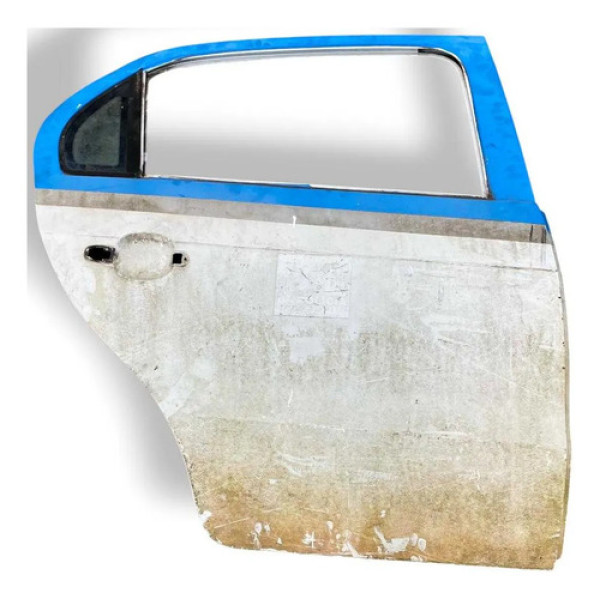 Porta Traseira Direita Volkswagen Voyage G6 2014 2015 2016 Traseira Direita Branco