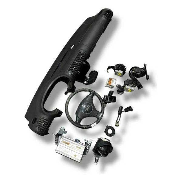Kit Airbag Audi A3 2001 2002 2003 2004 2005 2006 Original Preto