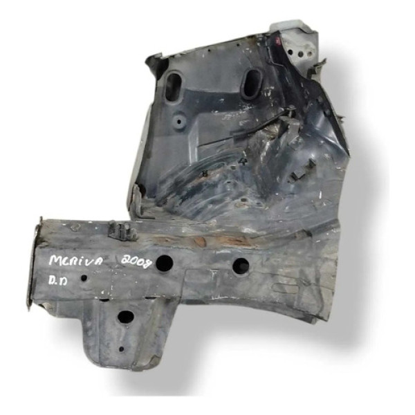 Ponta Longarina Dianteira Direita Chevrolet Meriva 2008 2009 Preto