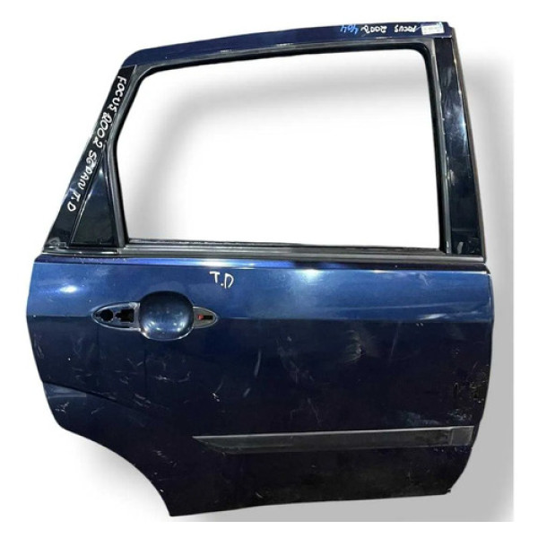 Porta Traseira Direita Ford Focus Sedan 2002 2003 2004 2005 Traseira Direito Azul-marinho