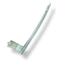 Canaleta Guia Vidro Dianteiro Esquerdo Gm S10 2014 52016262 Verde-escuro