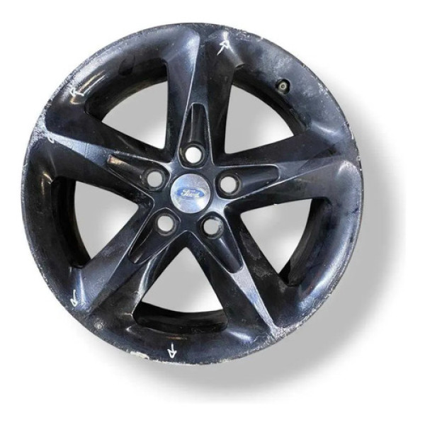 Roda Liga Leve Aro 16 Ford Focus 2009 Detalhe  9m551007ba Cinza