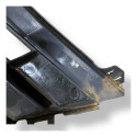 Grade Dianteira Inferior Chevrolet Agile 2013/2017 94766211 Preto Brilhante