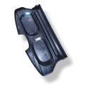 Tampão Bagagito Porta Malas Chevrolet Celta 2002 2003 2004 Cinza