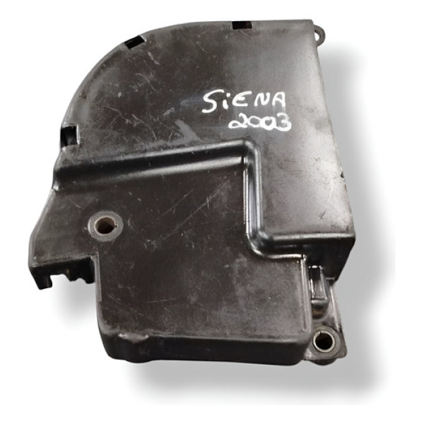 Capa Superior Correia Dentada Fiat Siena 2001 2002 46777393 Preto
