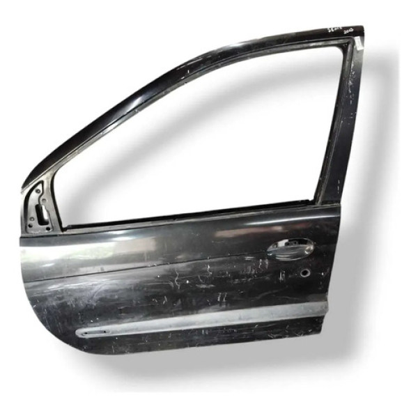Porta Dianteira Esquerda Renault Scenic 2002 2003 2004 2005 Dianteira Esquerdo Preto